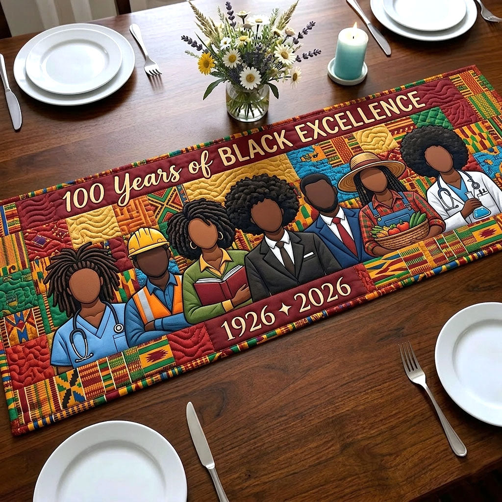 Melanin Legacy Quilted Table Runner GFTOTP18461