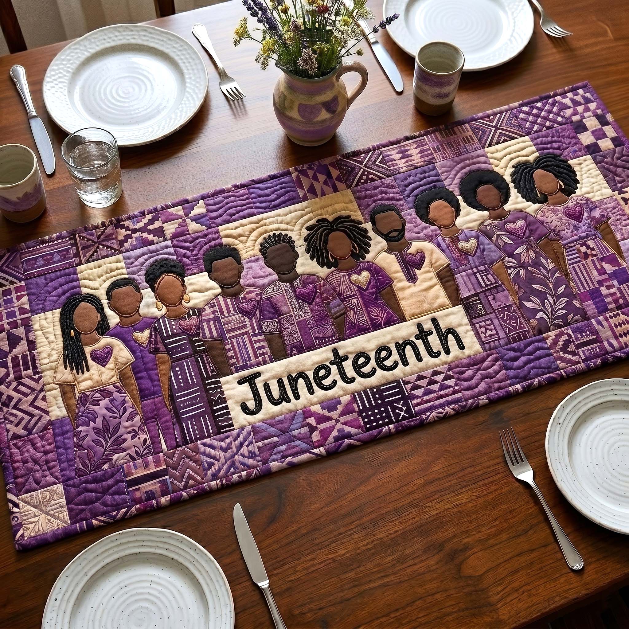 Melanin Legacy Quilted Table Runner GFTOTP18467