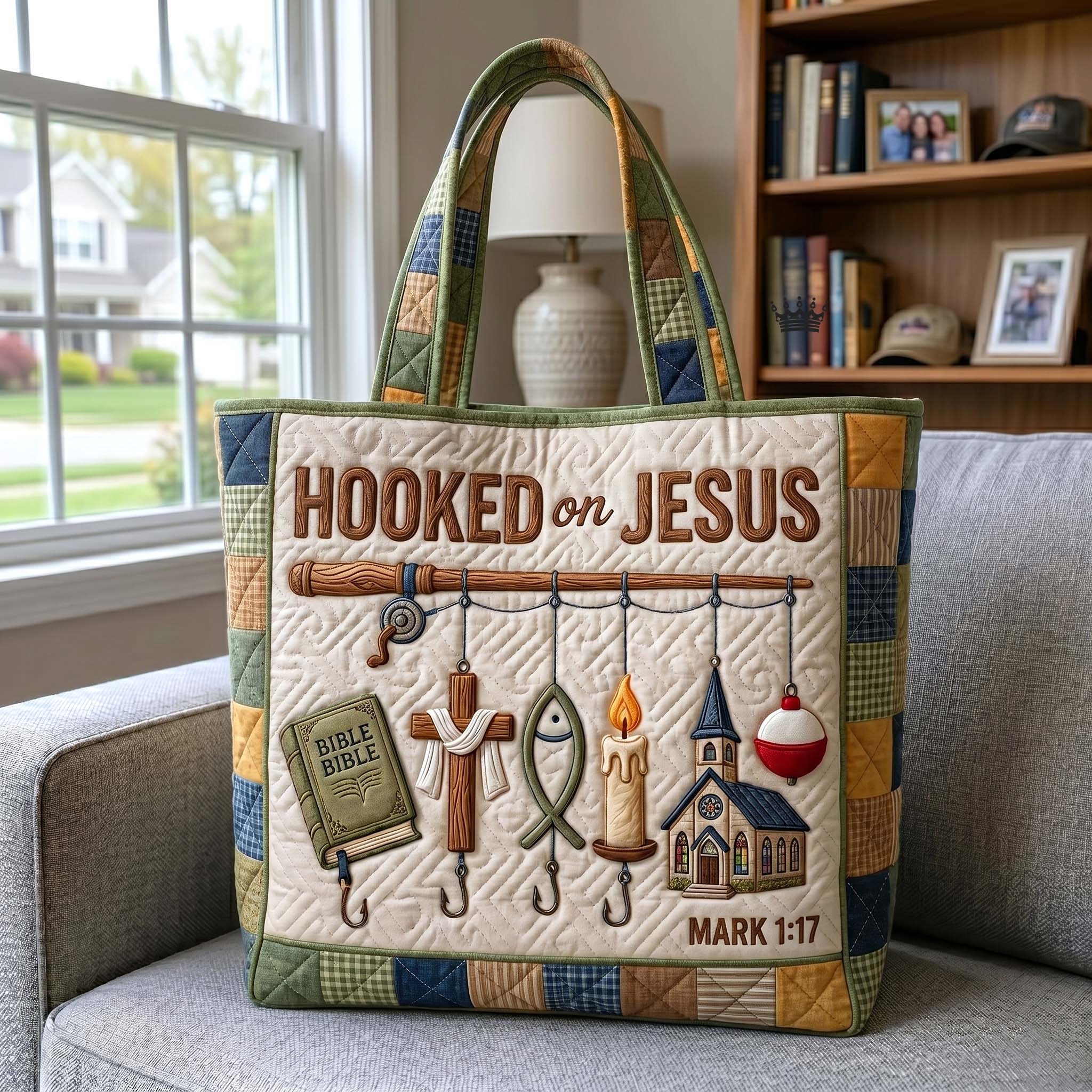 Faith Fisher Quilted Tote Bag GFTOTP18683