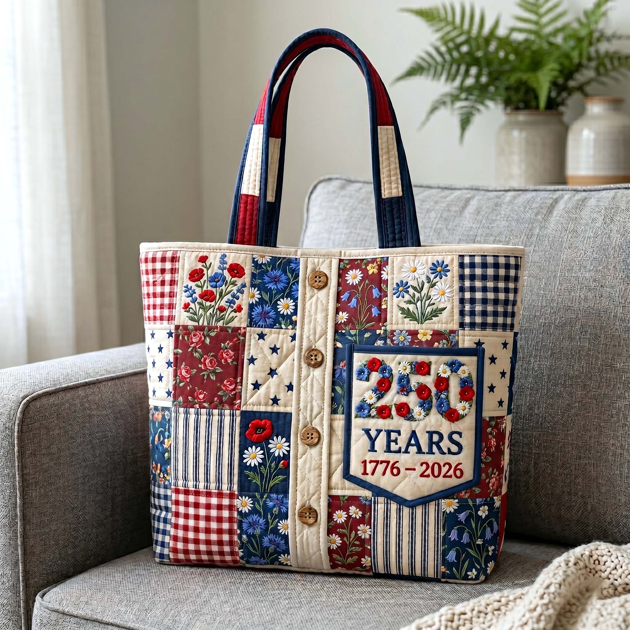 Liberty Legacy Quilted Tote Bag GFTOTP19050