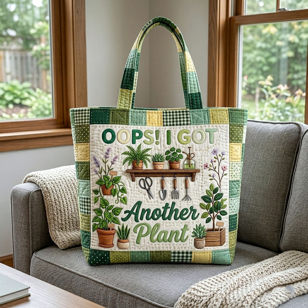Garden Therapy Quilted Tote Bag GFTOTP19054