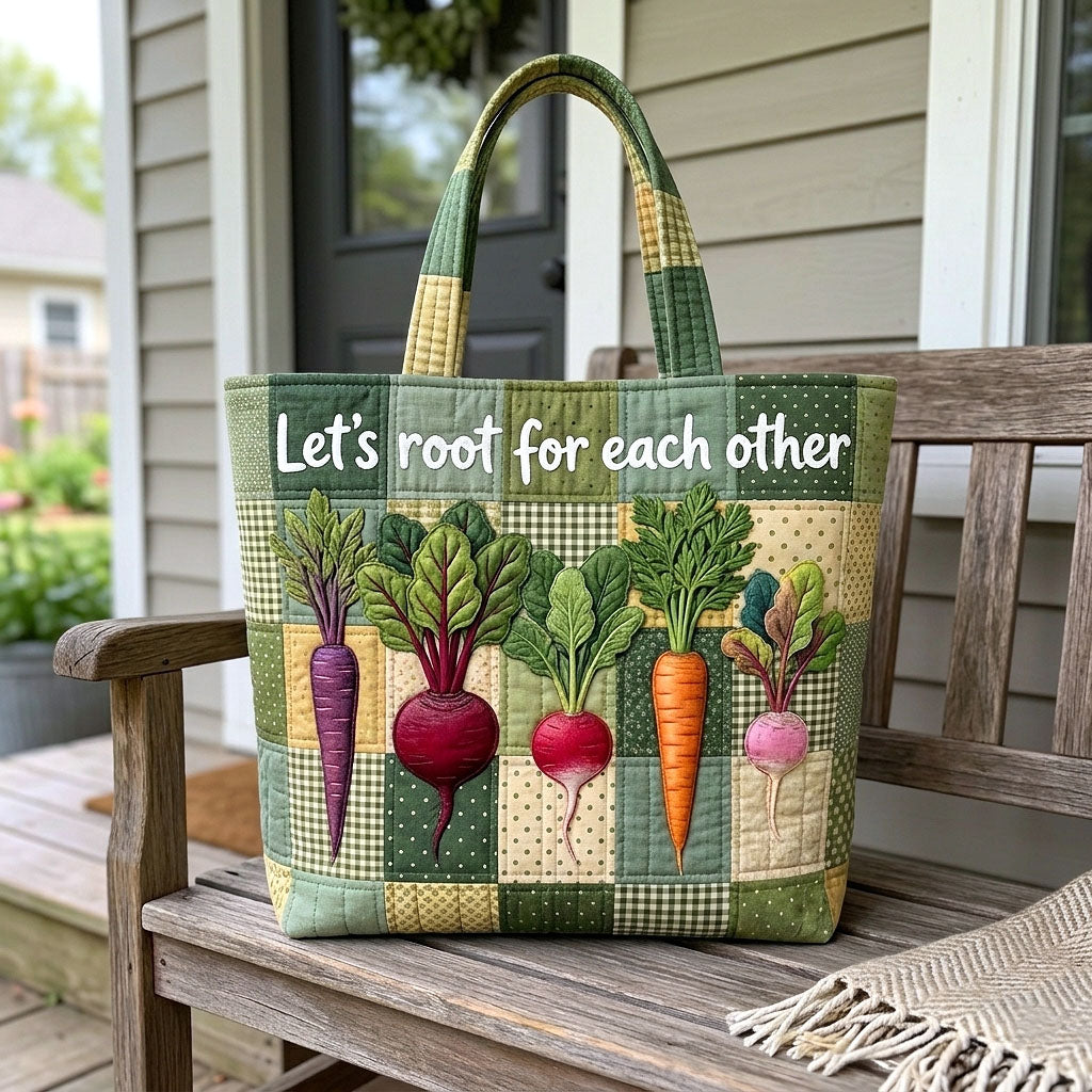 Garden Therapy Quilted Tote Bag GFTOTP19057