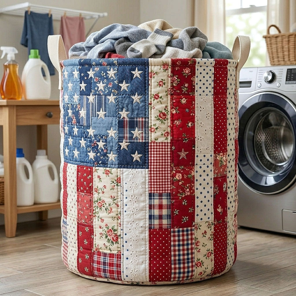 Liberty Legacy Quilted Laundry Basket GFTOTP19058