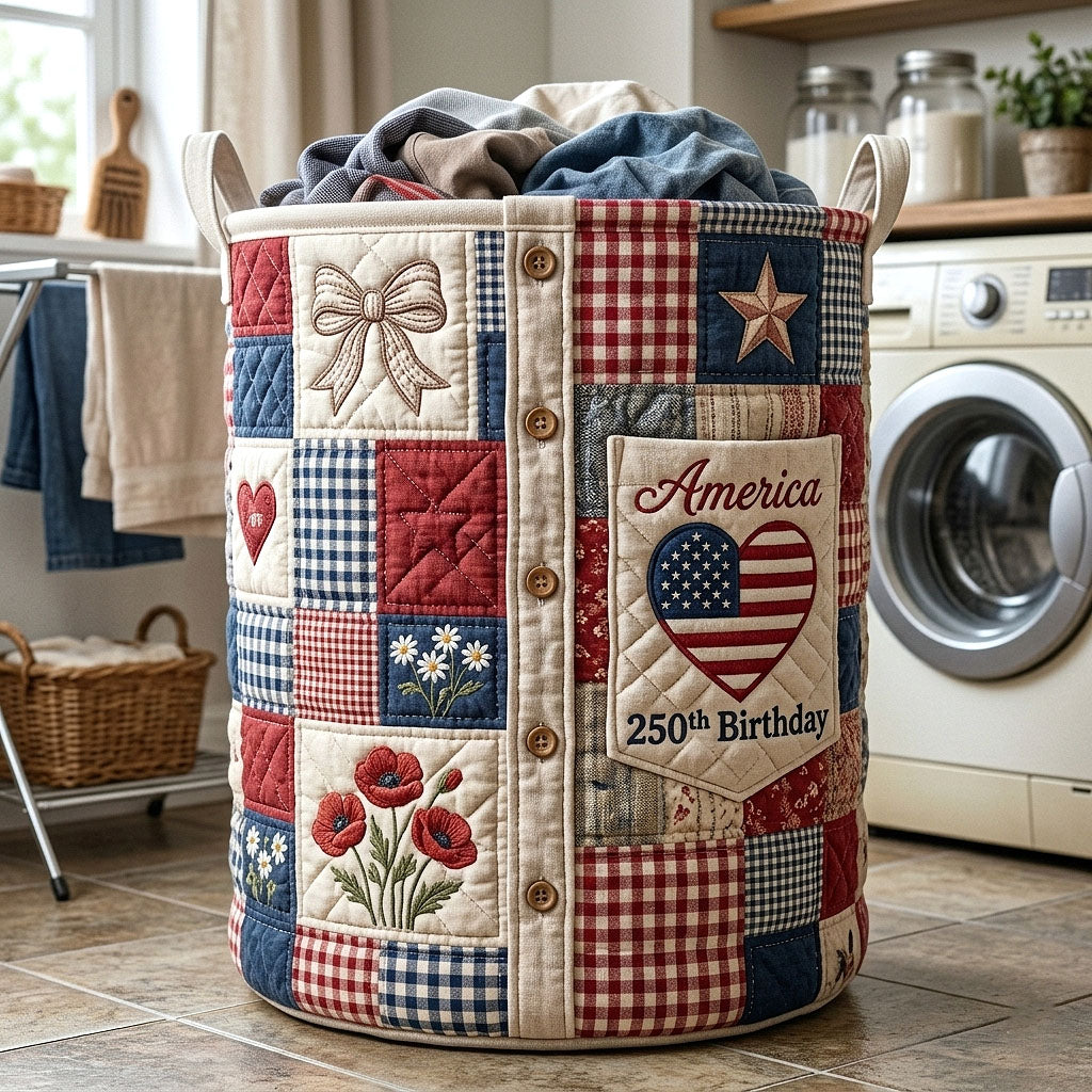 Liberty Legacy Quilted Laundry Basket GFTOTP19061