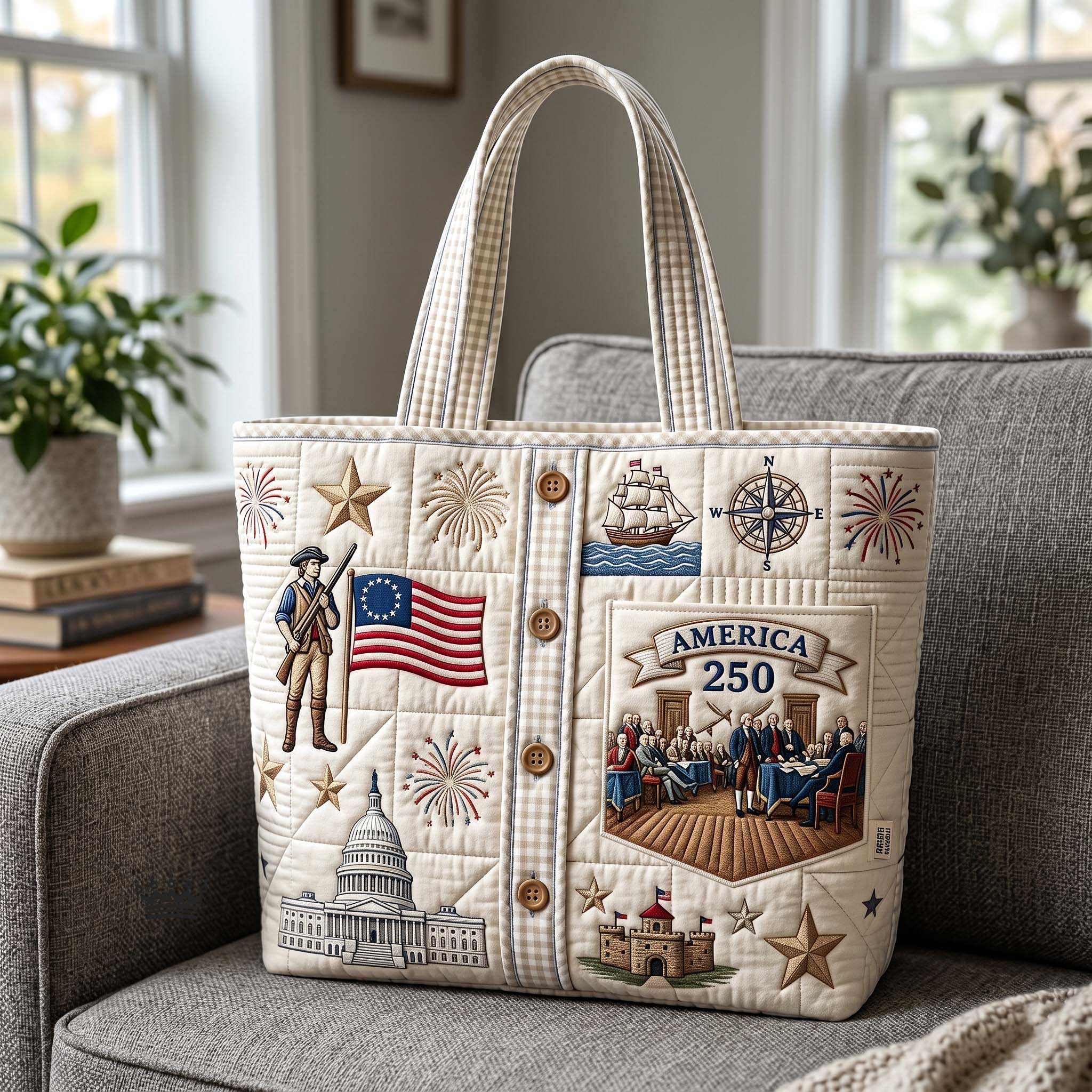 Liberty Heritage Quilted Tote Bag GFTOTP19101