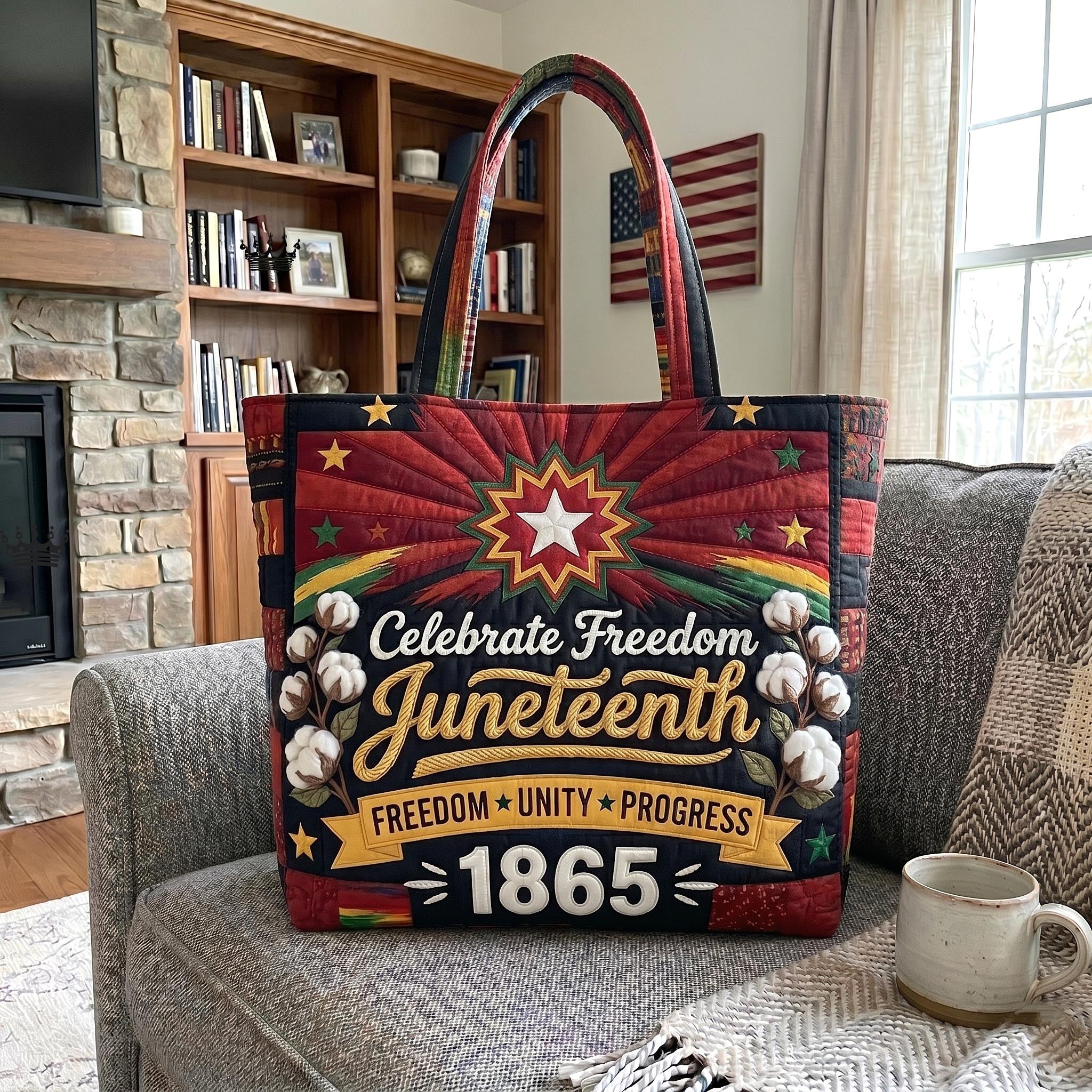 Heritage Freedom Quilted Tote Bag GFTOTP19279