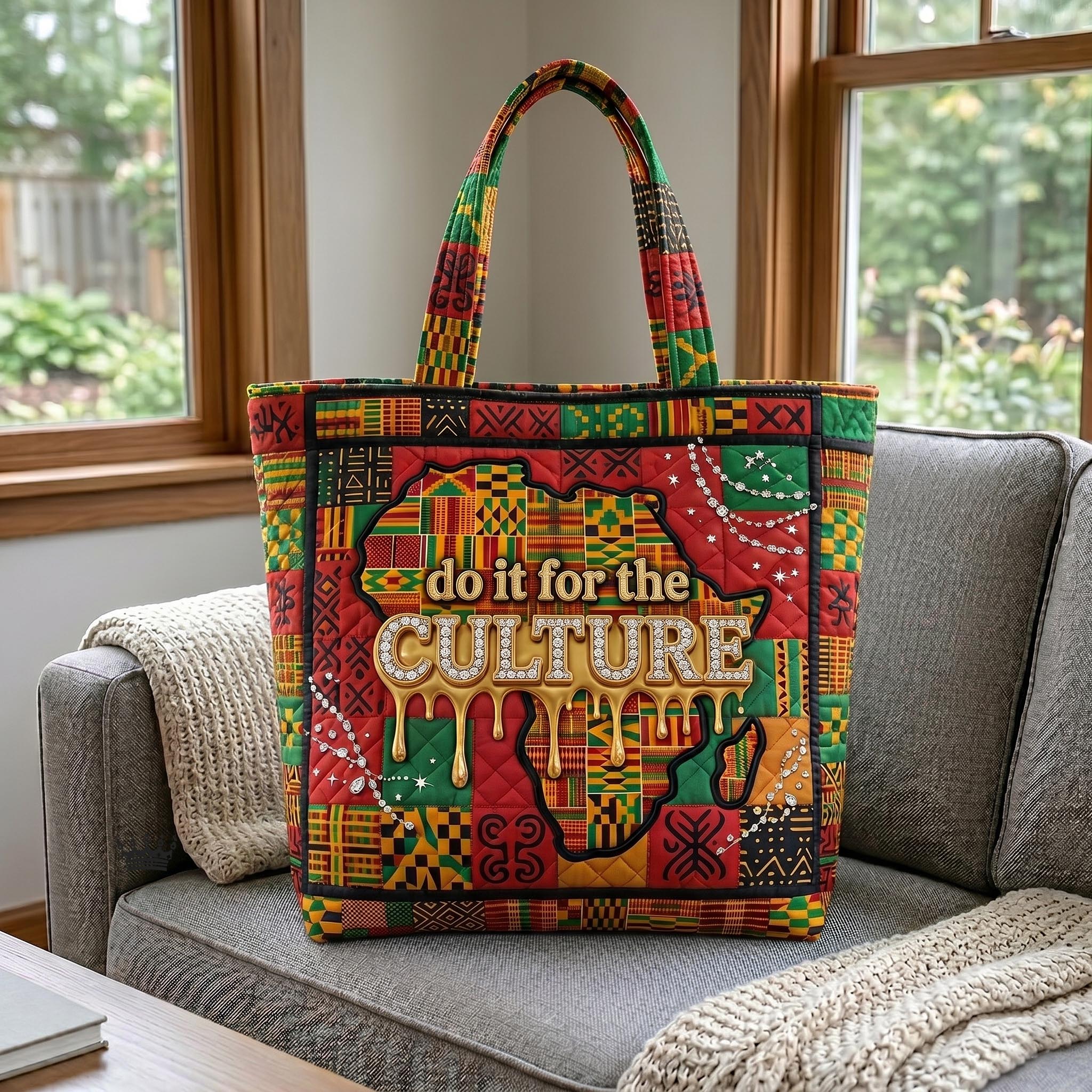 Heritage Freedom Quilted Tote Bag GFTOTP19280