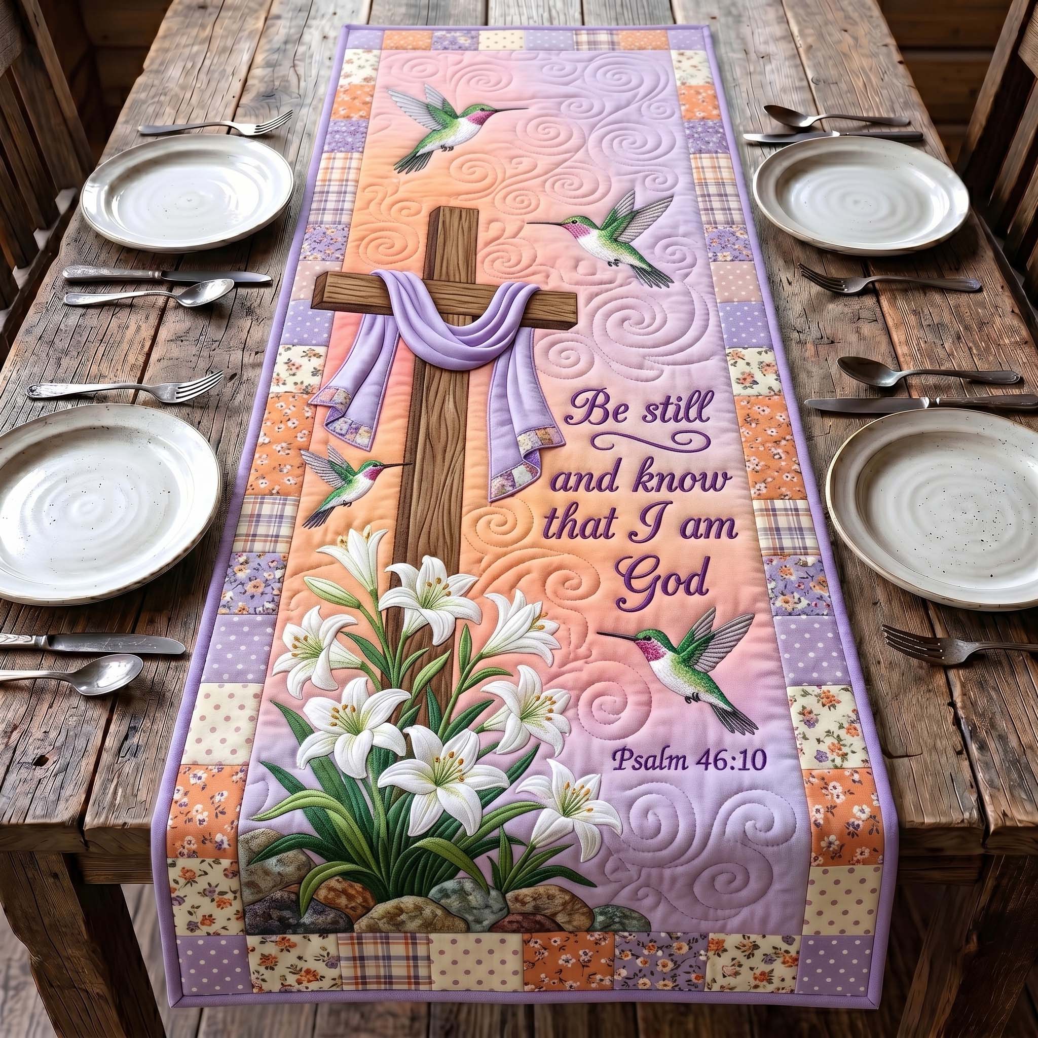 Grace In Flight Quilted Table Runner GFTOTP19517