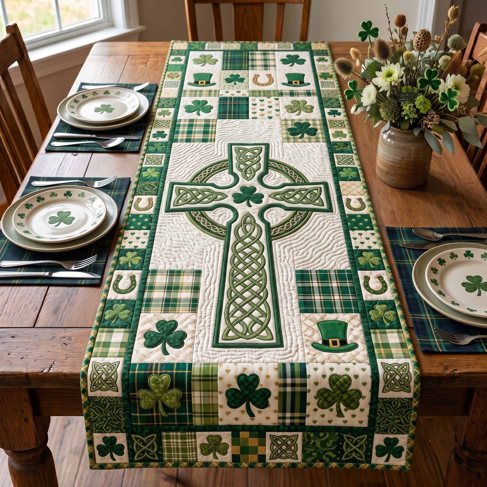 Irish Blessings Quilted Table Runner GFTOTP20231
