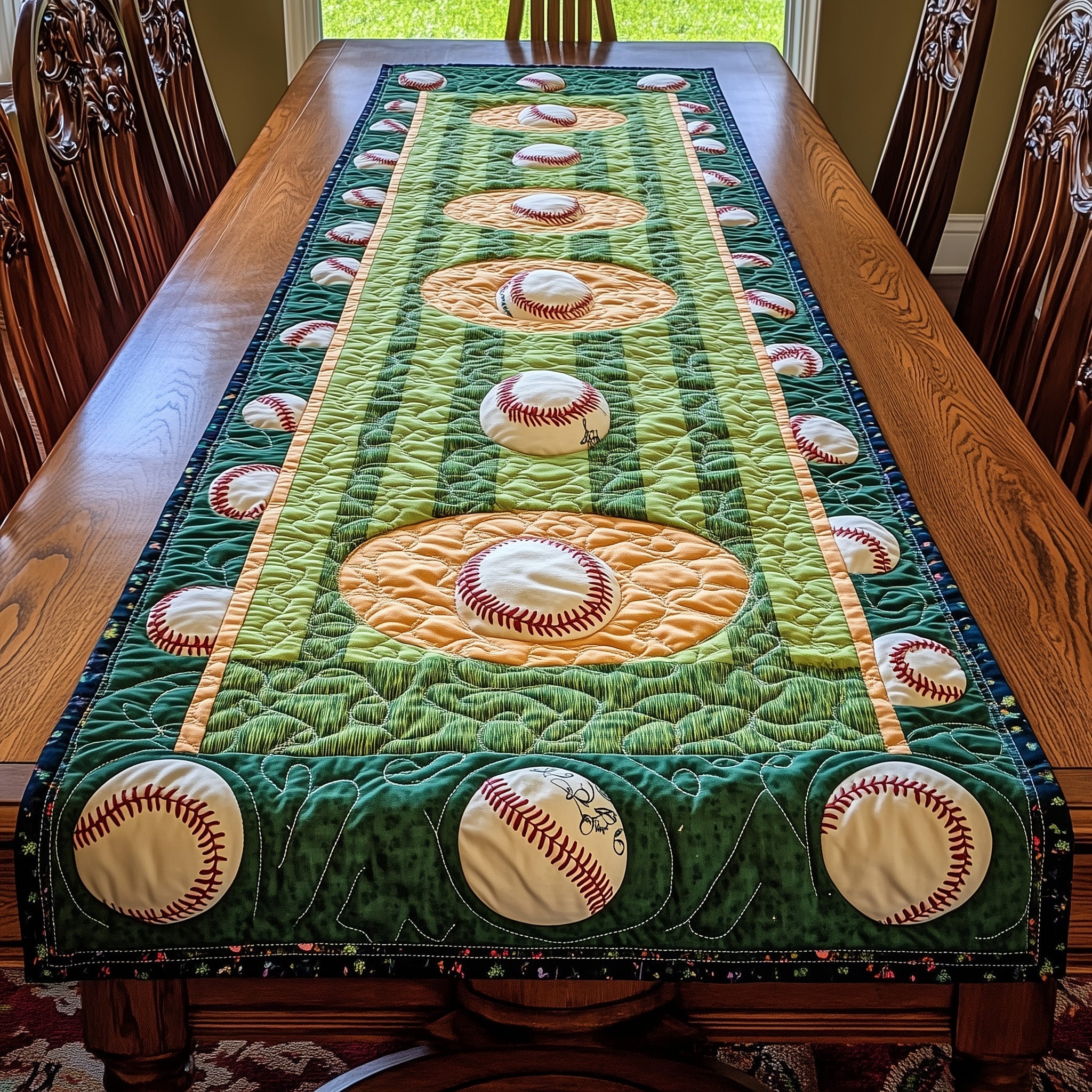 Pitch Perfect Quilted Table Runner GFTOTP8140