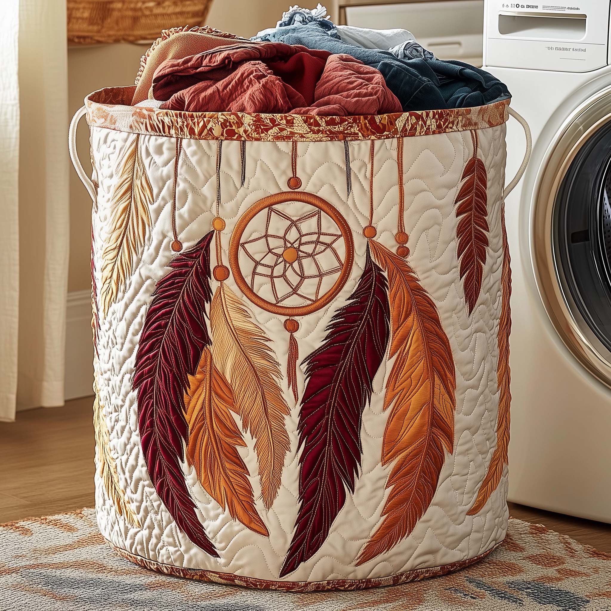 Moonlight Catcher Quilted Laundry Basket GFTOYC1454