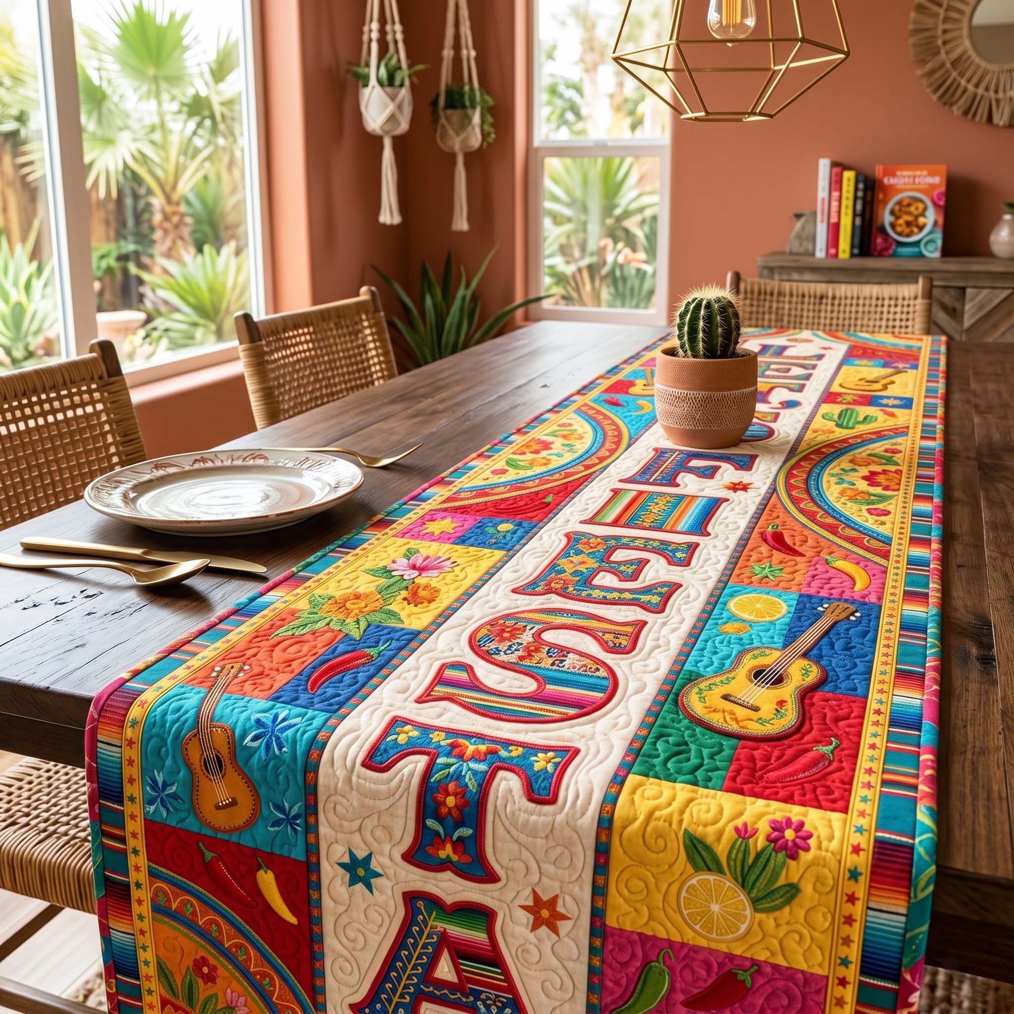 Cinco de Mayo Quilted Table Runner GFTOQM4362