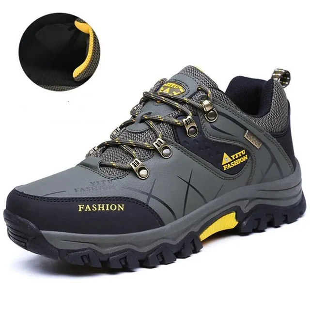 Non-Slip Hiking Shoes for Men – Warm & Durable for Outdoor Adventures