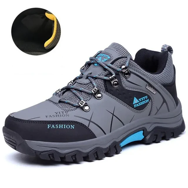 Non-Slip Hiking Shoes for Men – Warm & Durable for Outdoor Adventures