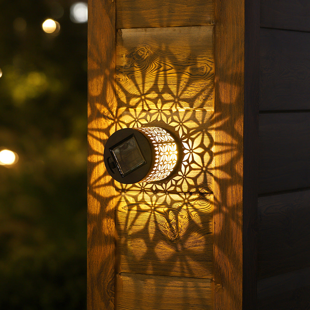 📢50%OFF📢Seven-Color Changing Solar Mandala Projection Wall Light