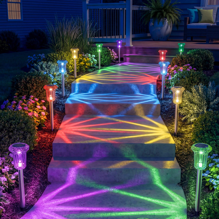 Radiant Rainbow Solar Lights