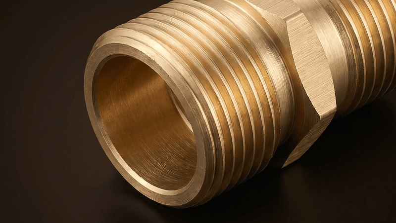 Brass connector