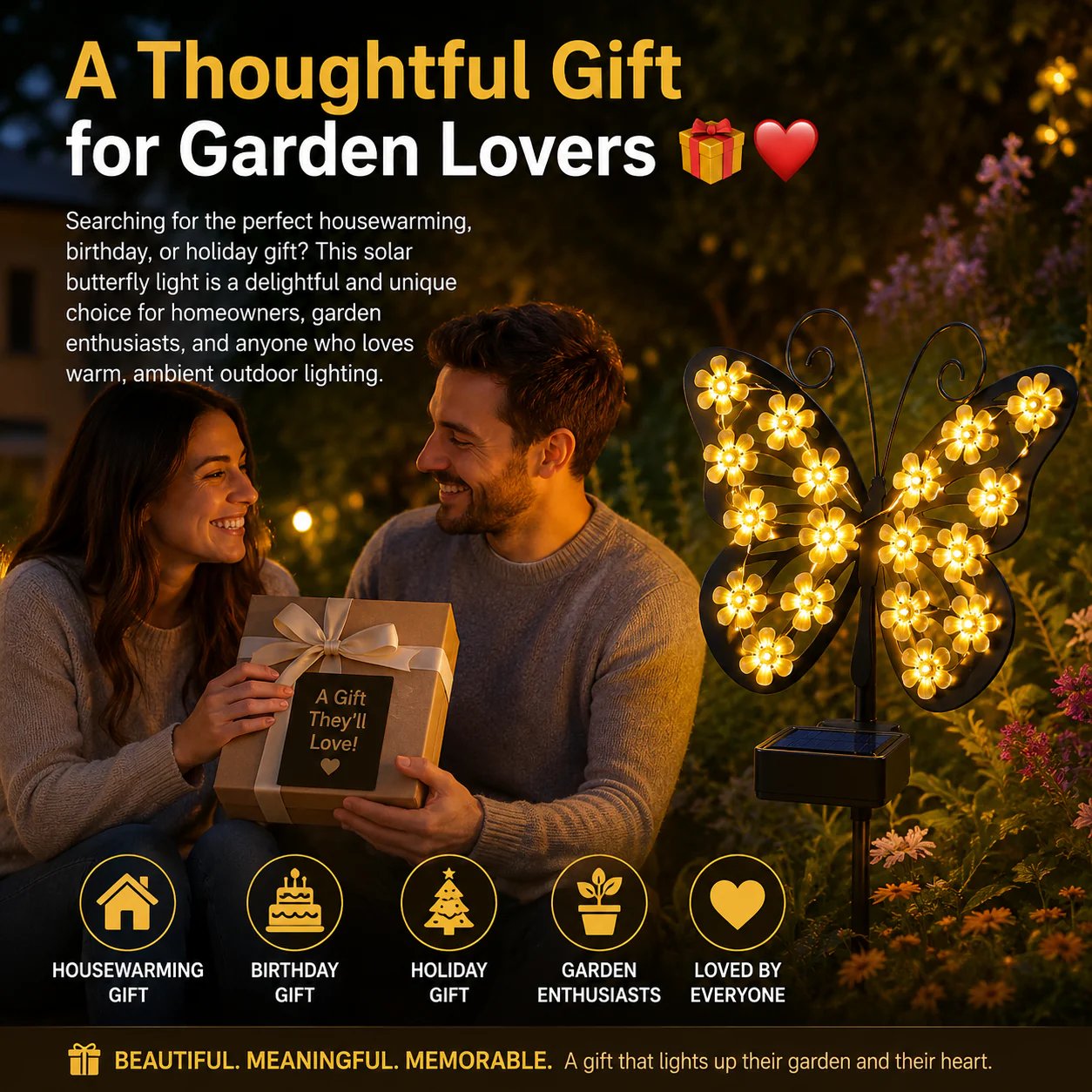 🦋Solar Butterfly Garden Light