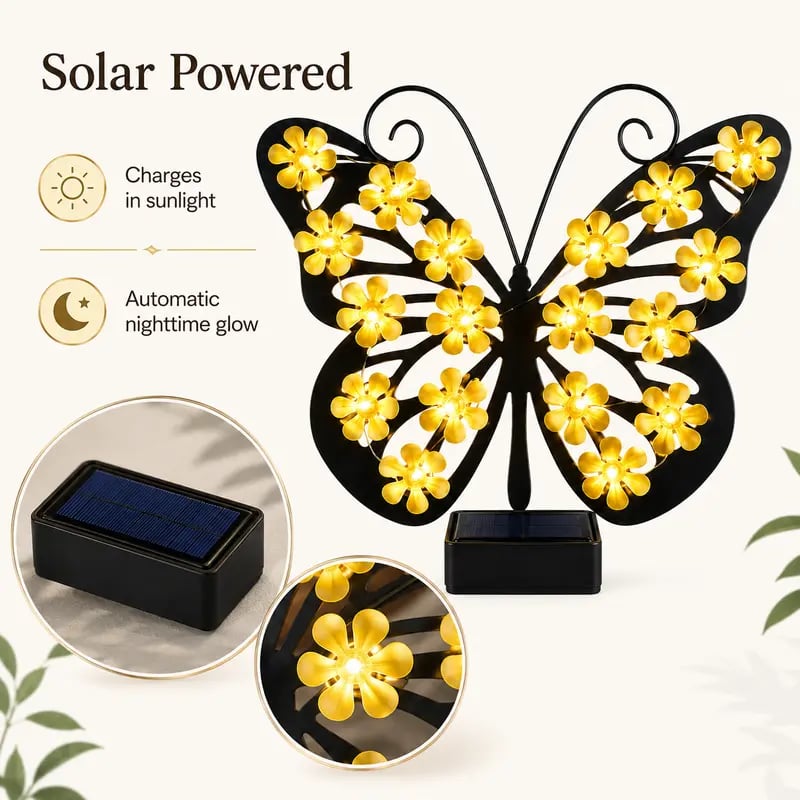 🦋Solar Butterfly Garden Light