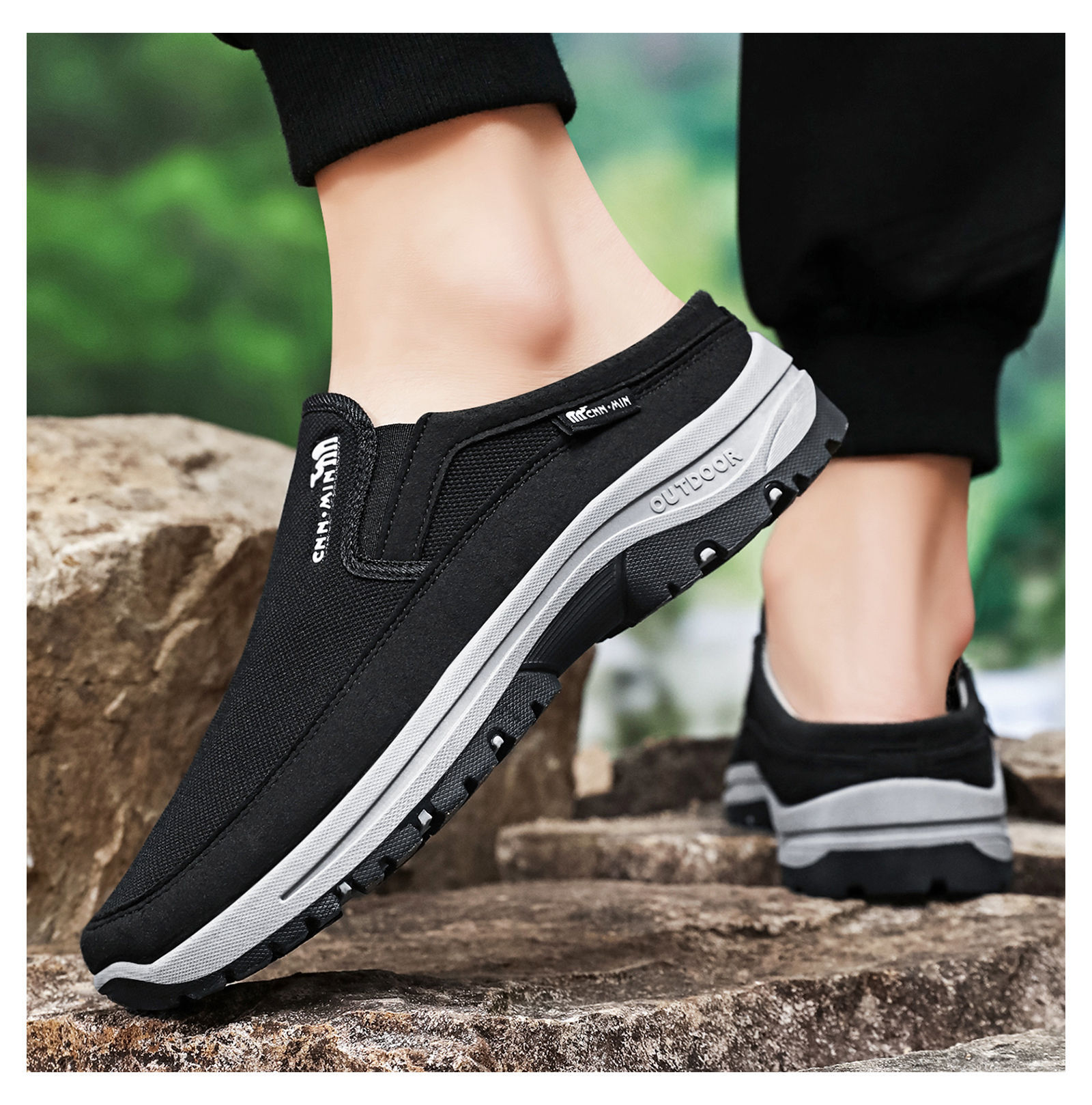 🔥New Arrivals Sale: 70% OFF💥Men's Arch Support & Breathable and Light & Slip-On Soft-Soled, Comfortable, Orthopedic Walking Shoes