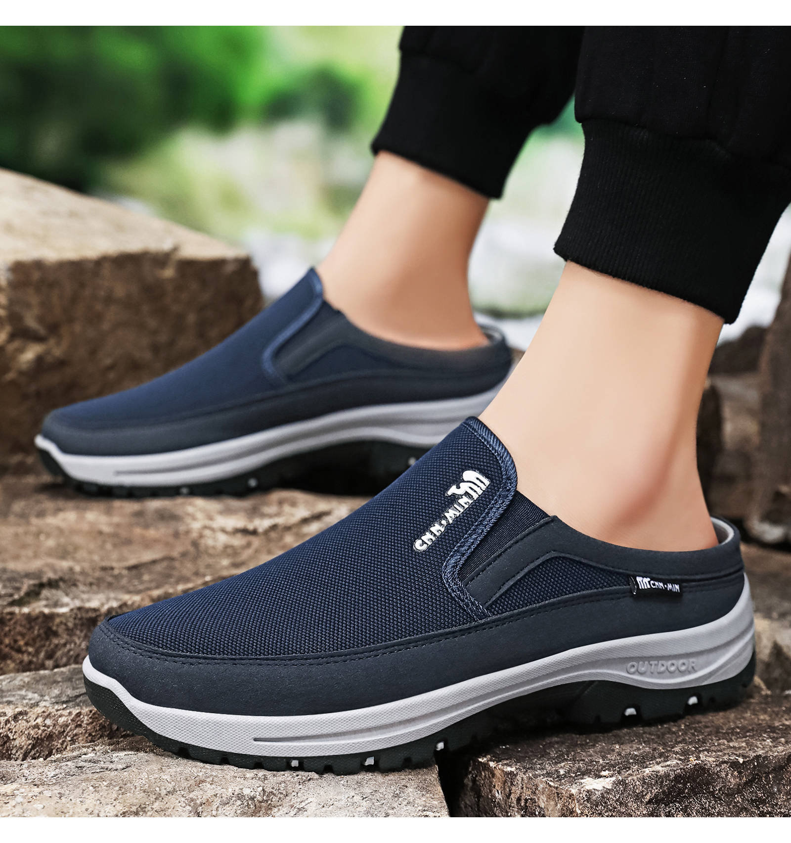 🔥New Arrivals Sale: 70% OFF💥Men's Arch Support & Breathable and Light & Slip-On Soft-Soled, Comfortable, Orthopedic Walking Shoes