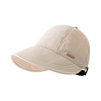 Beige visor