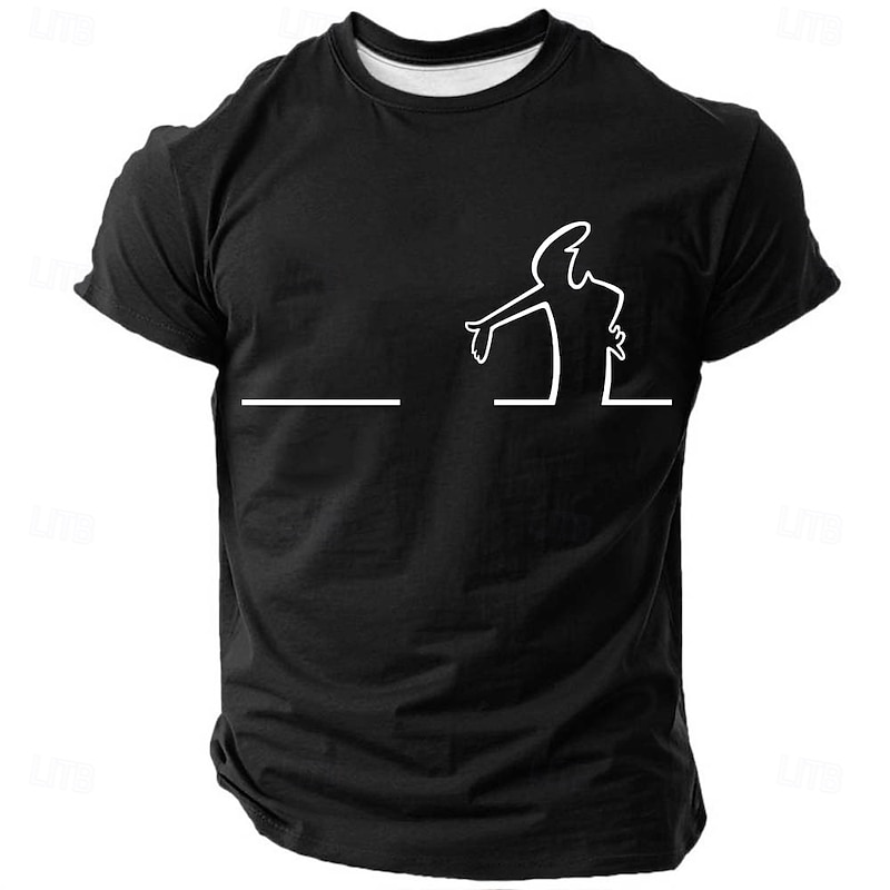 Mens Funny Cartoon Graphic Tee Funny Minimalist Pop Culture Short Sleeve Shirt Humor Casual Daily Designer Clothing #17118983