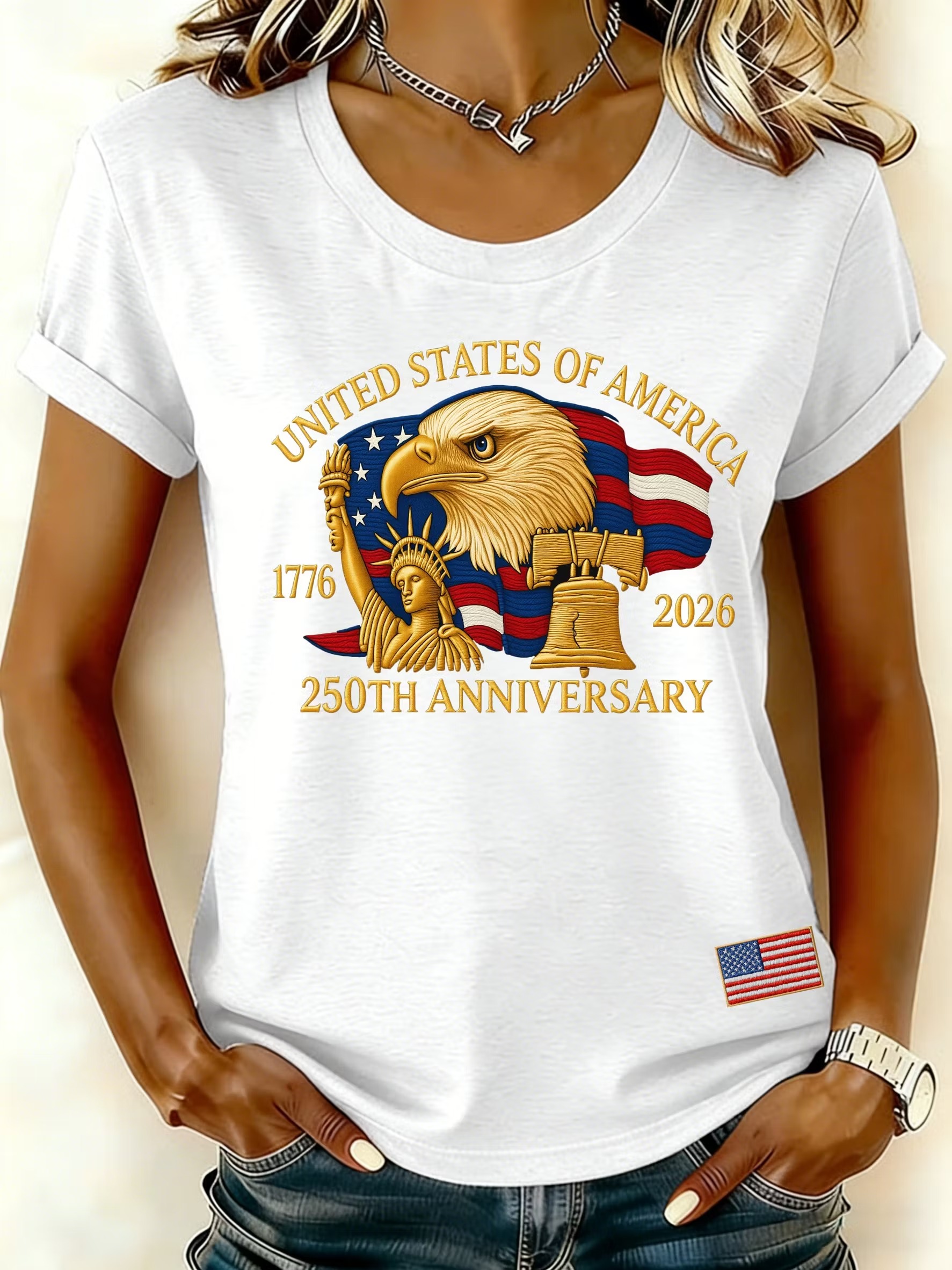 Premium Patriotic USA Collection - Limited Edition 250th Anniversary Summer Tees & Polos