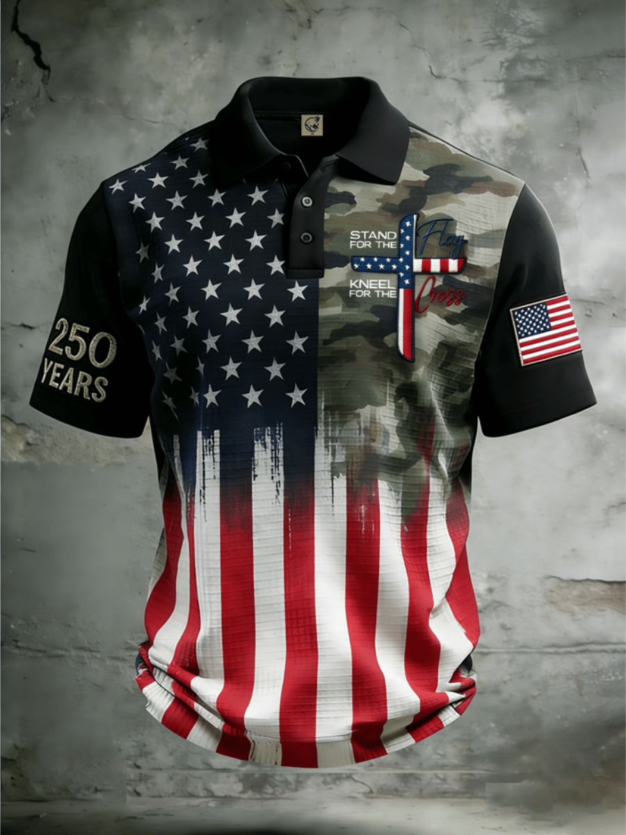 Premium Patriotic USA Collection - Limited Edition 250th Anniversary Summer Tees & Polos