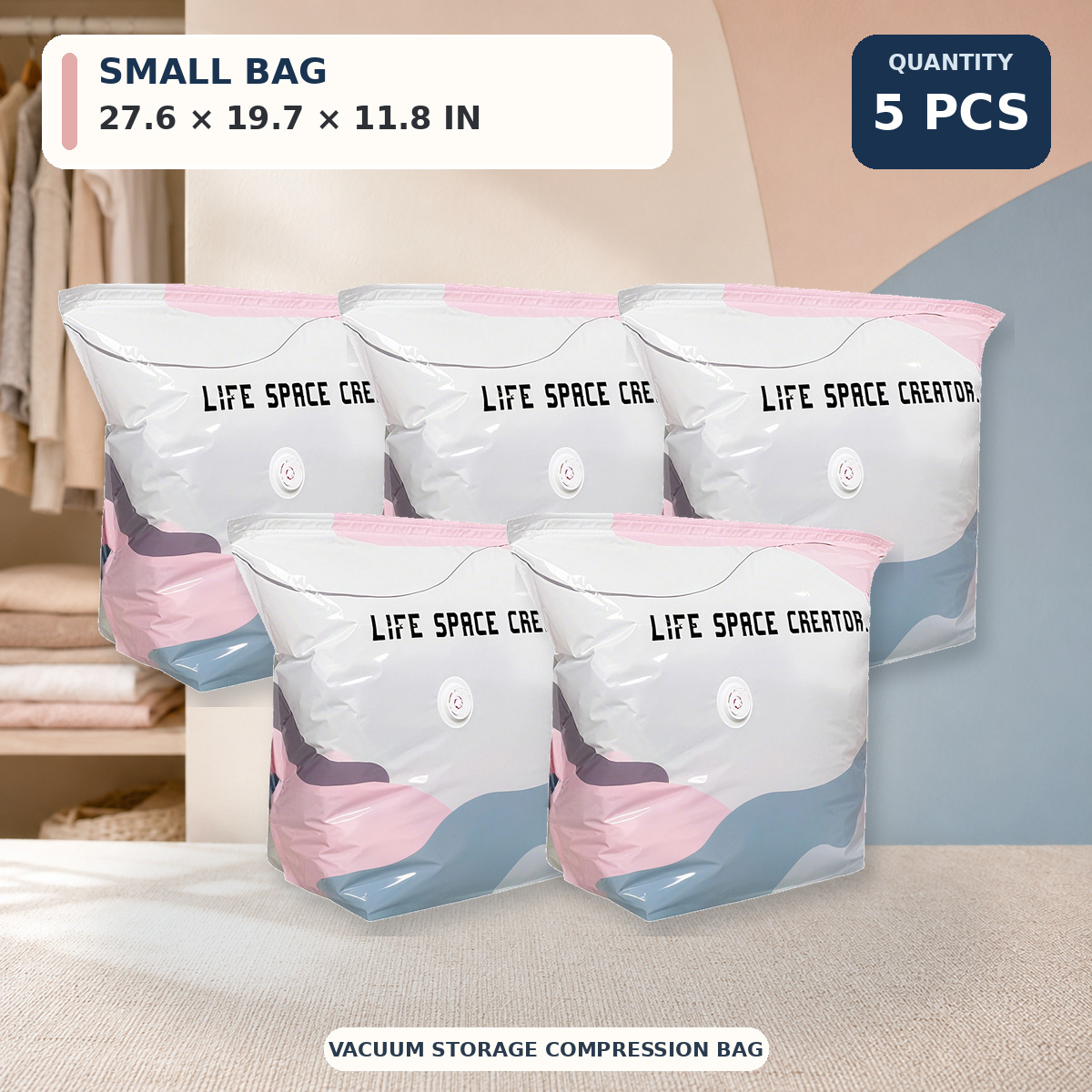 🔥𝐎𝐍𝐋𝐘 $𝟐.𝟑 𝐏𝐄𝐑 𝐈𝐓𝐄𝐌🔥 Large-Capacity Vacuum Bags - No Pump Needed