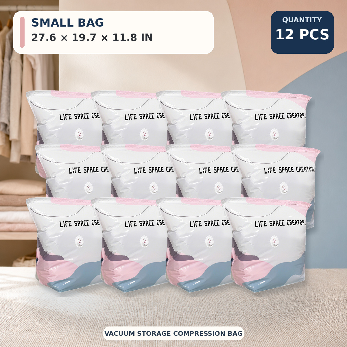 🔥𝐎𝐍𝐋𝐘 $𝟐.𝟑 𝐏𝐄𝐑 𝐈𝐓𝐄𝐌🔥 Large-Capacity Vacuum Bags - No Pump Needed