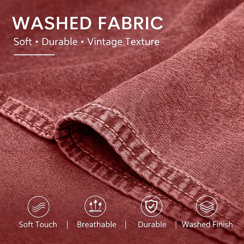 SoftFade Men's Western Shirt - Faded Button-Up Casual