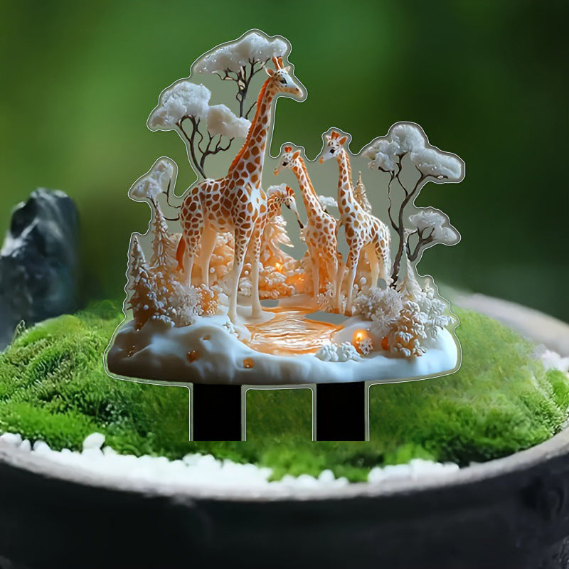 🐸✨ Magical frog decoration with night light – weatherproof & cute!