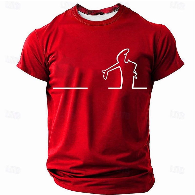Mens Funny Cartoon Graphic Tee Funny Minimalist Pop Culture Short Sleeve Shirt Humor Casual Daily Designer Clothing #17118983