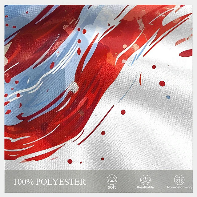 Independence Day Men's 4th of July U.S. 250th Anniversary US Flag Patriotic Lined Shorts 2 in 1 Board Shorts