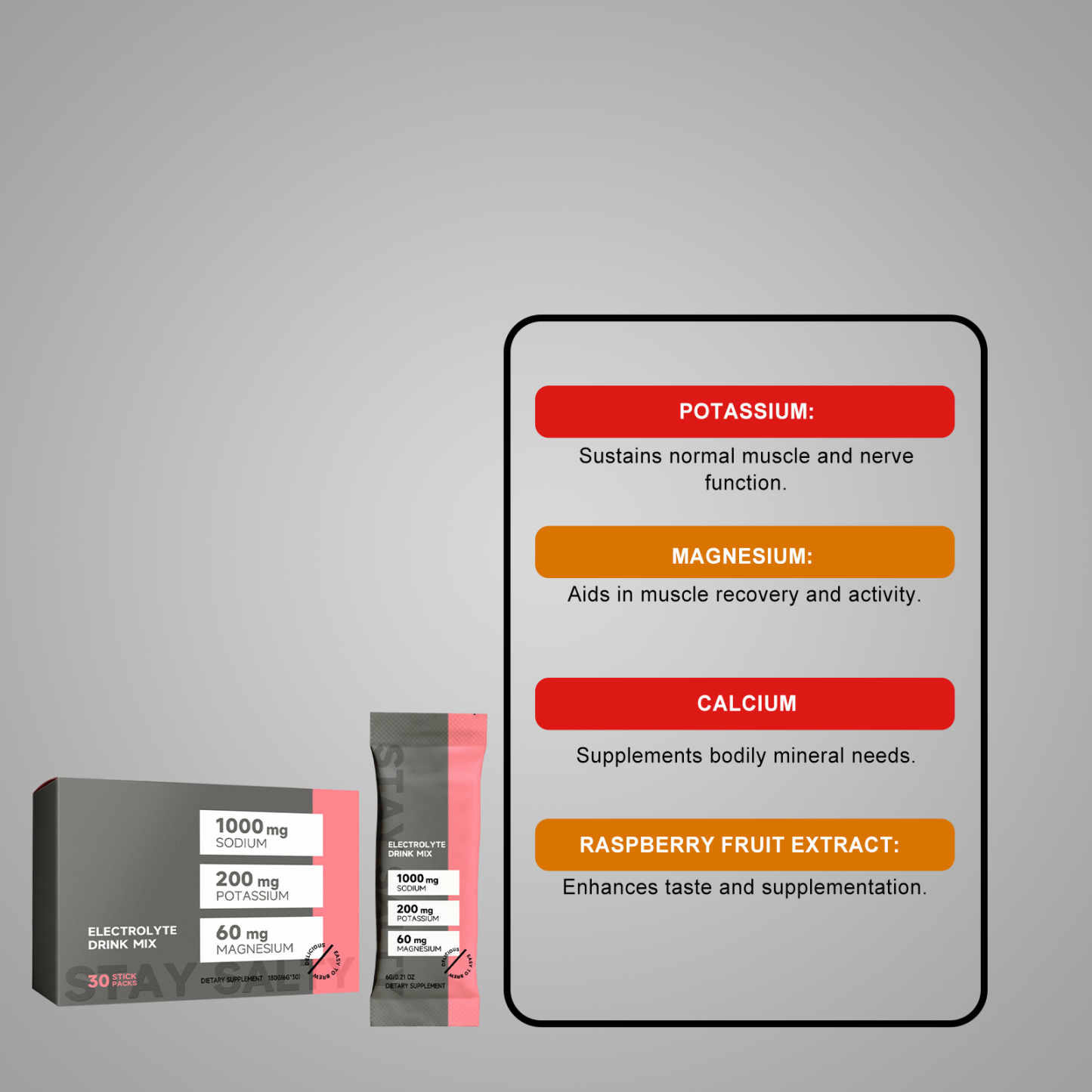 Oral Electrolyte Energy Powder | Fast Hydration & Energy Boost | Portable & Easy to Mix