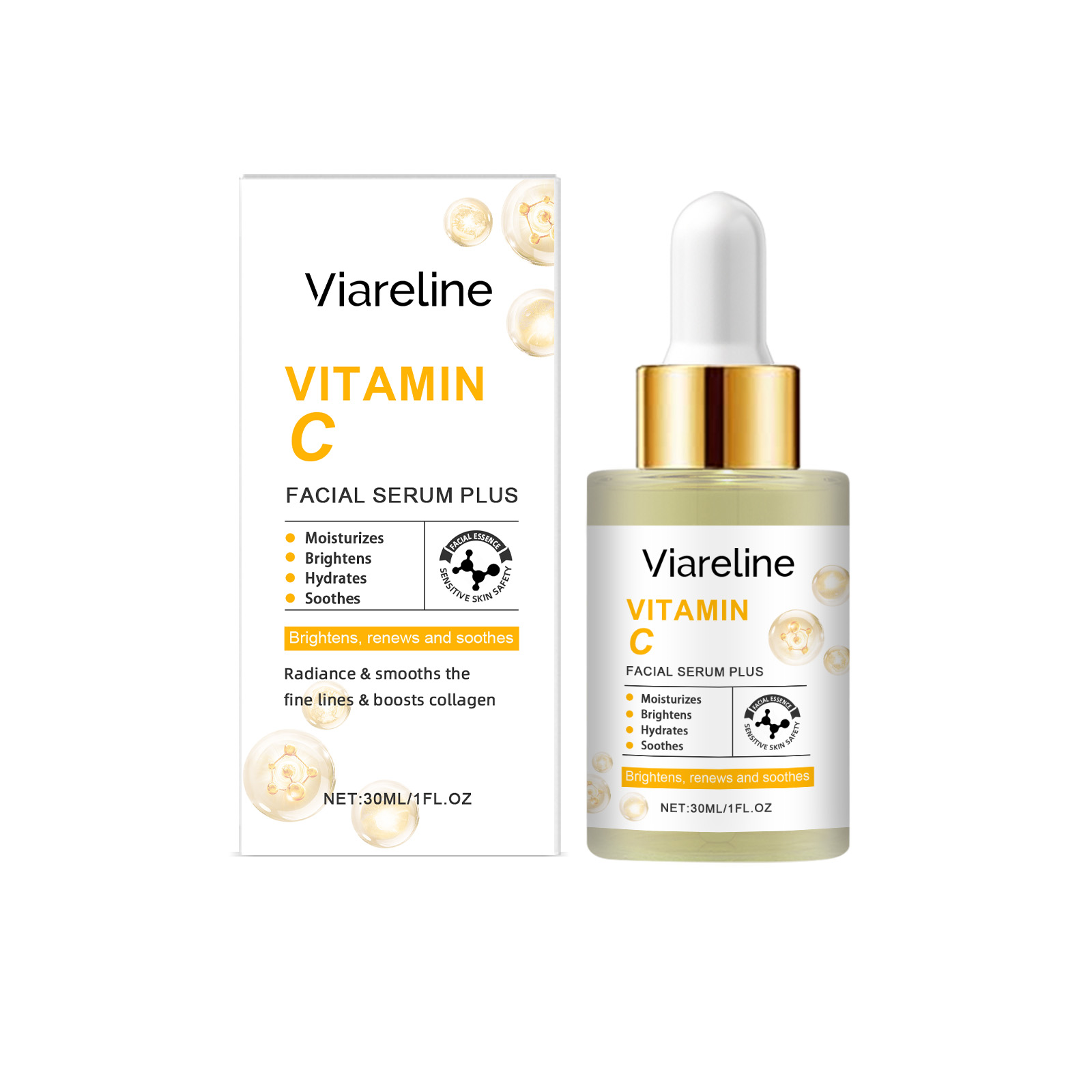 Viareline Vitamin C Moisturizing Facial Serum Hydrating