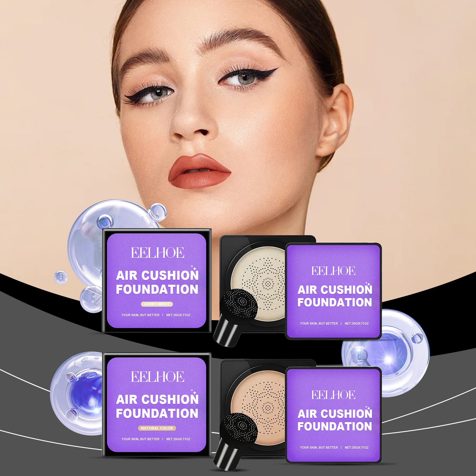 Mushroom Head Cushion Foundation