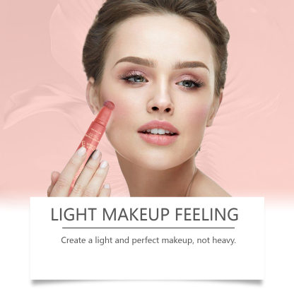 EELHOE Shimmering Cream Blush in Berry Shade: Lightweight and long-lasting, this blush provides a natural, radiant flush to the cheeks while also moisturizing the skin.-Velvet