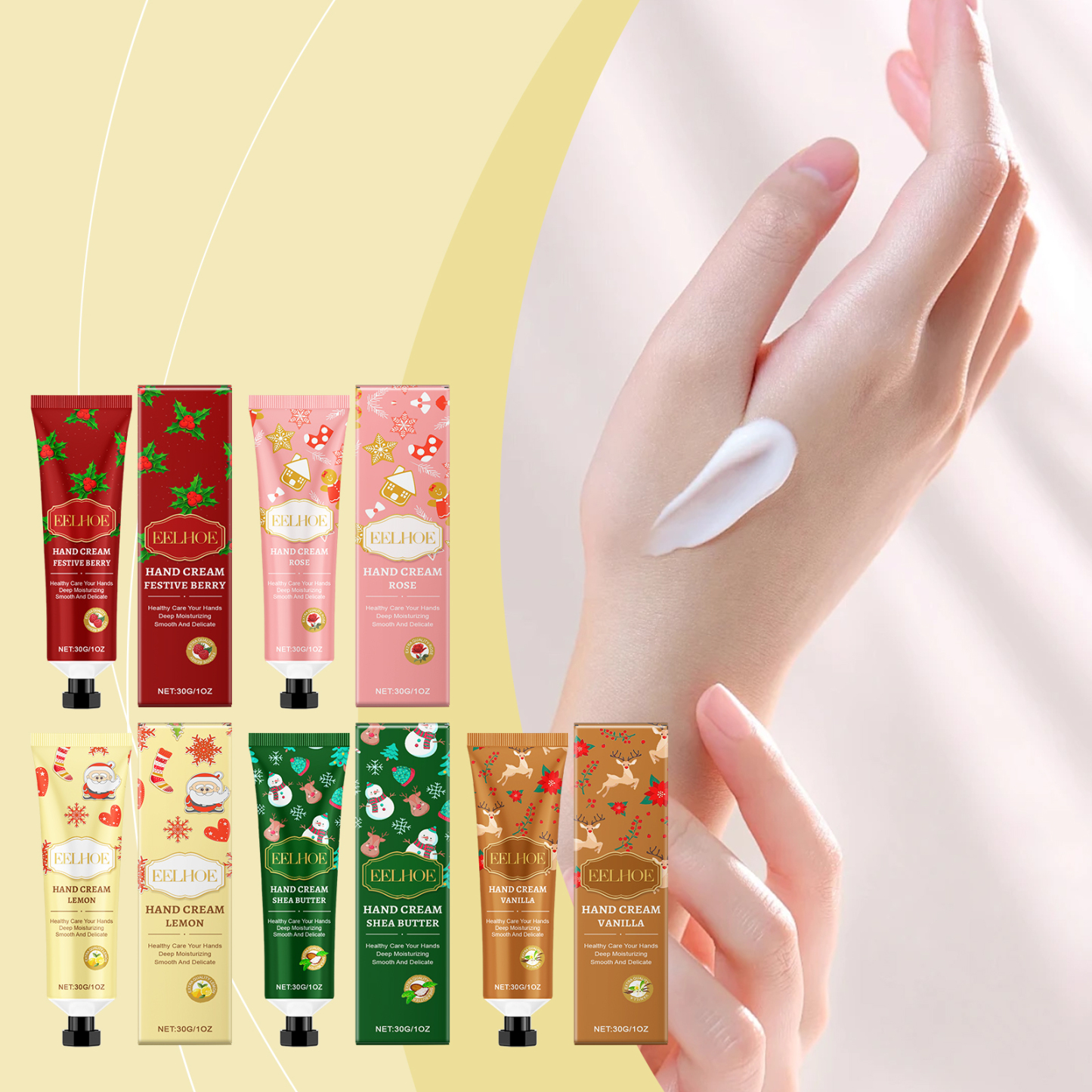 Rose Moisturizing Hand Cream