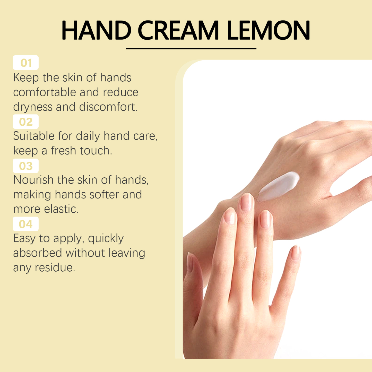 Rose Moisturizing Hand Cream