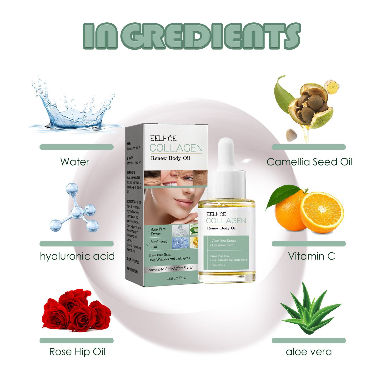 Collagen Body Serum Oil