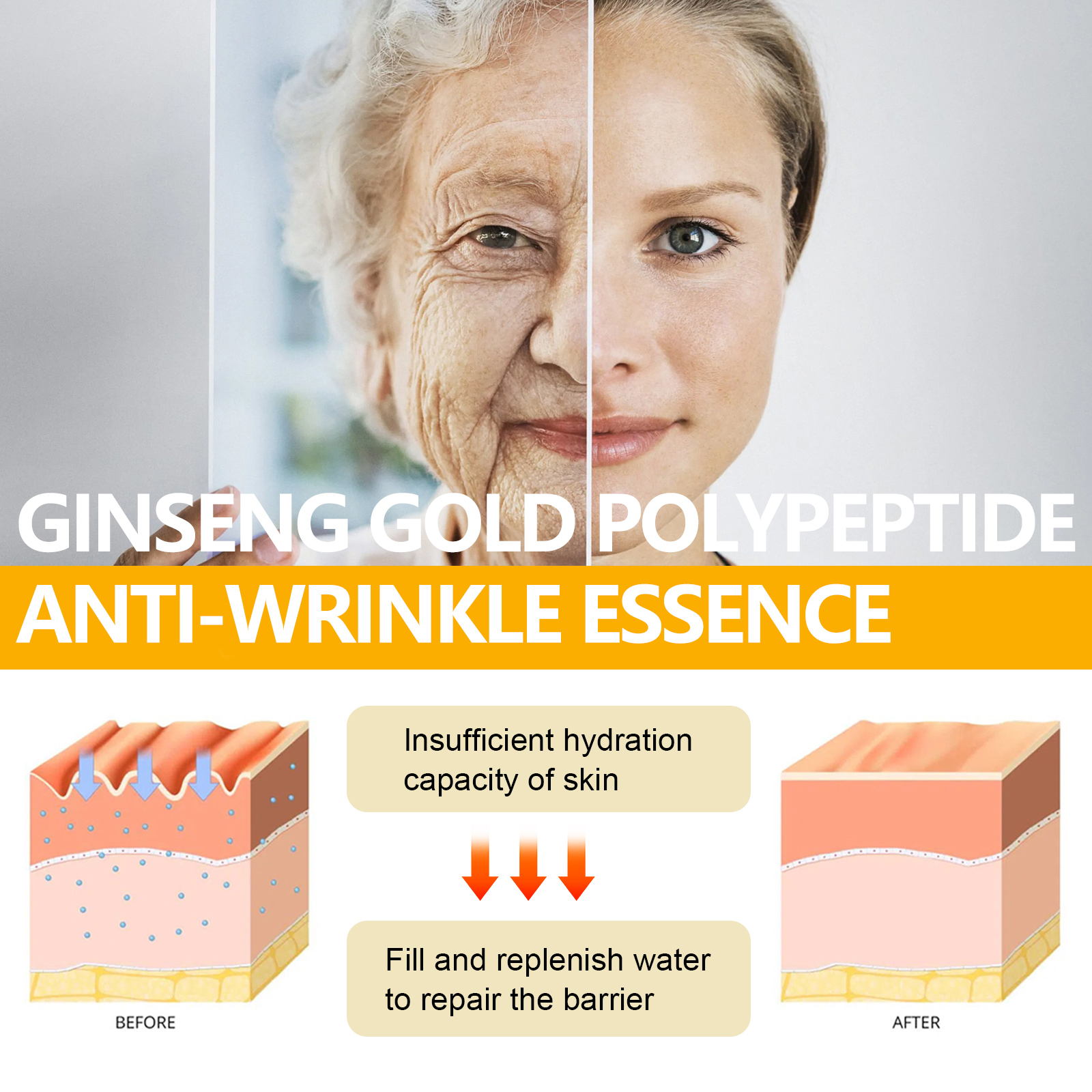 Ginseng Gold Peptide Anti-Wrinkle Serum