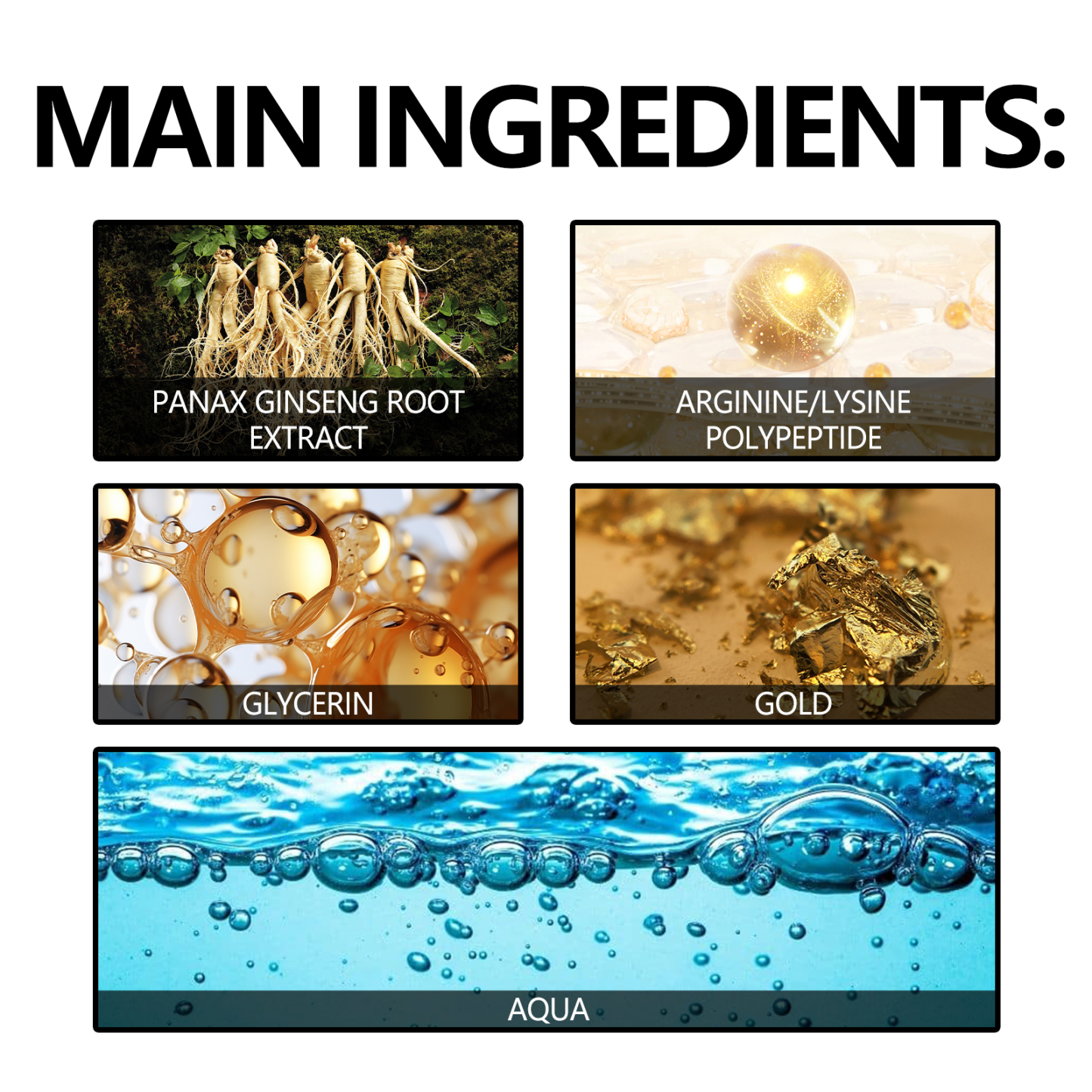 Ginseng Gold Peptide Anti-Wrinkle Serum