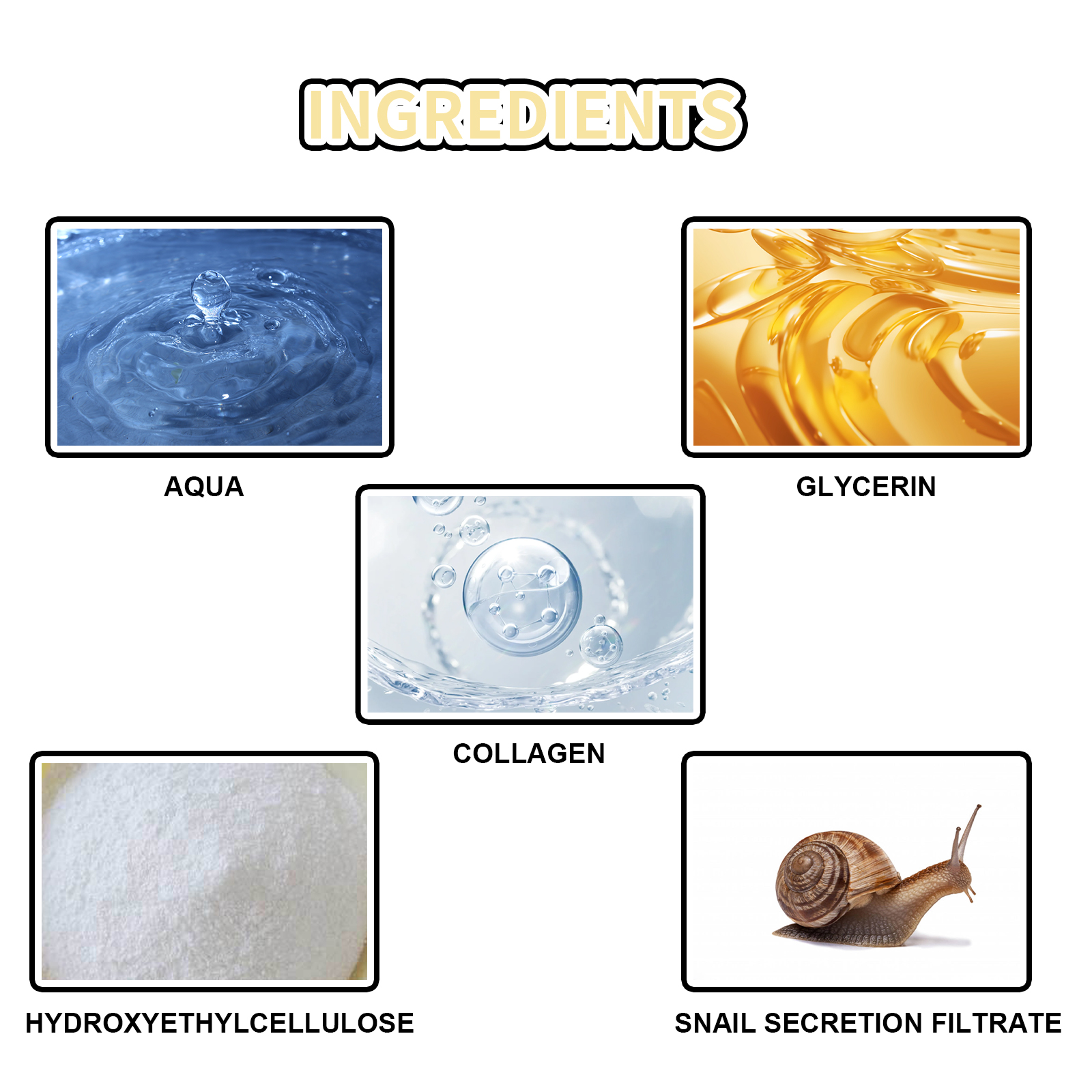 Snail Collagen Serum for Firming