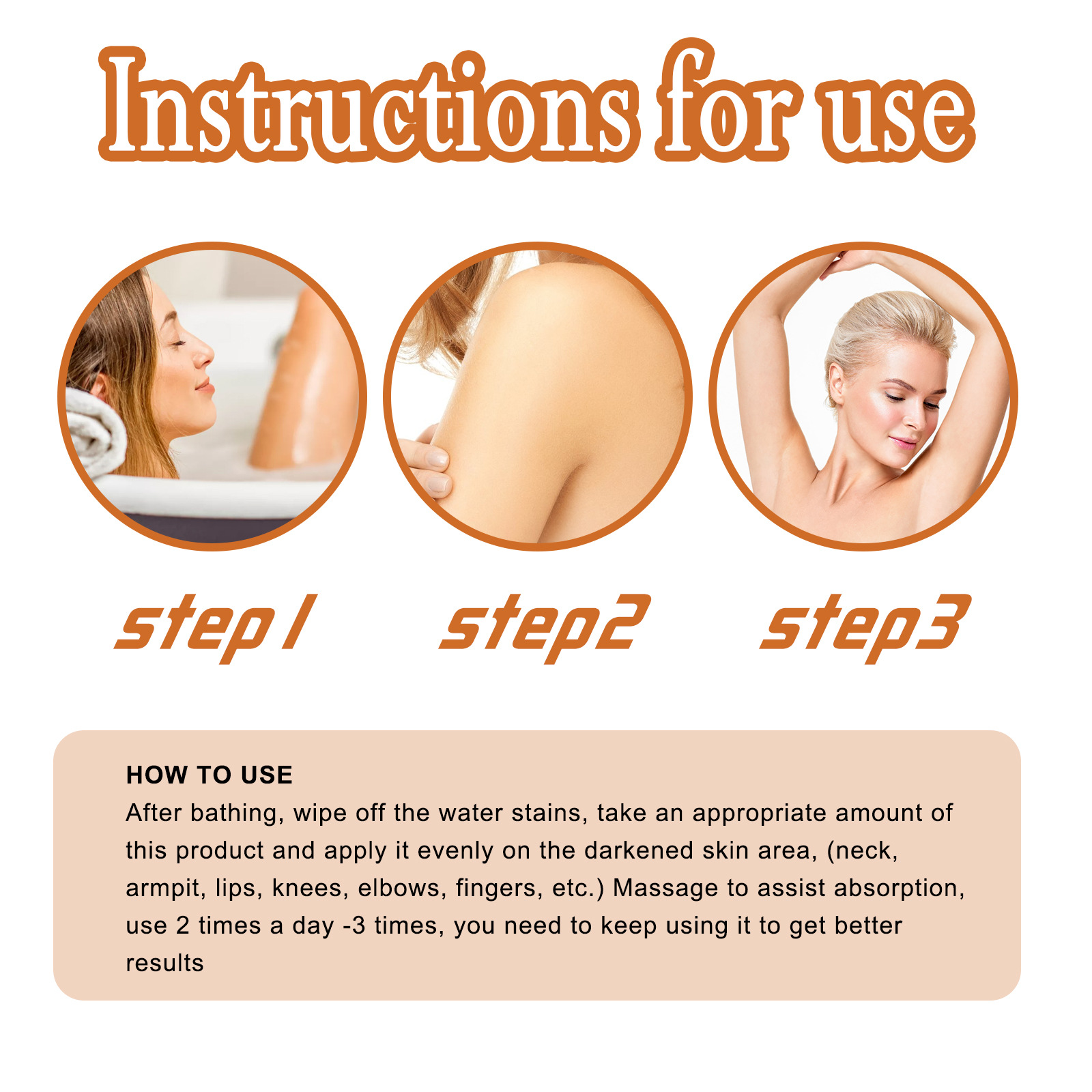 Acanthosis Nigricans Repair Oil Brightening Body Care