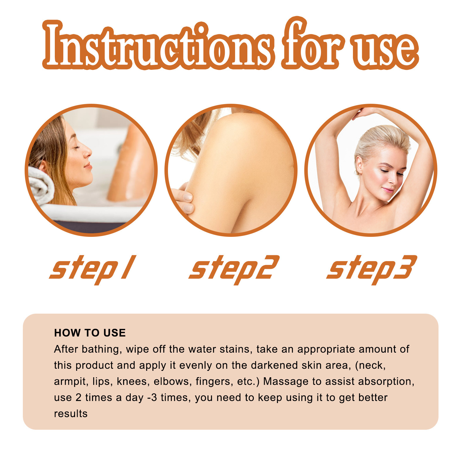 Acanthosis Nigricans Repair Oil Brightening Body Care