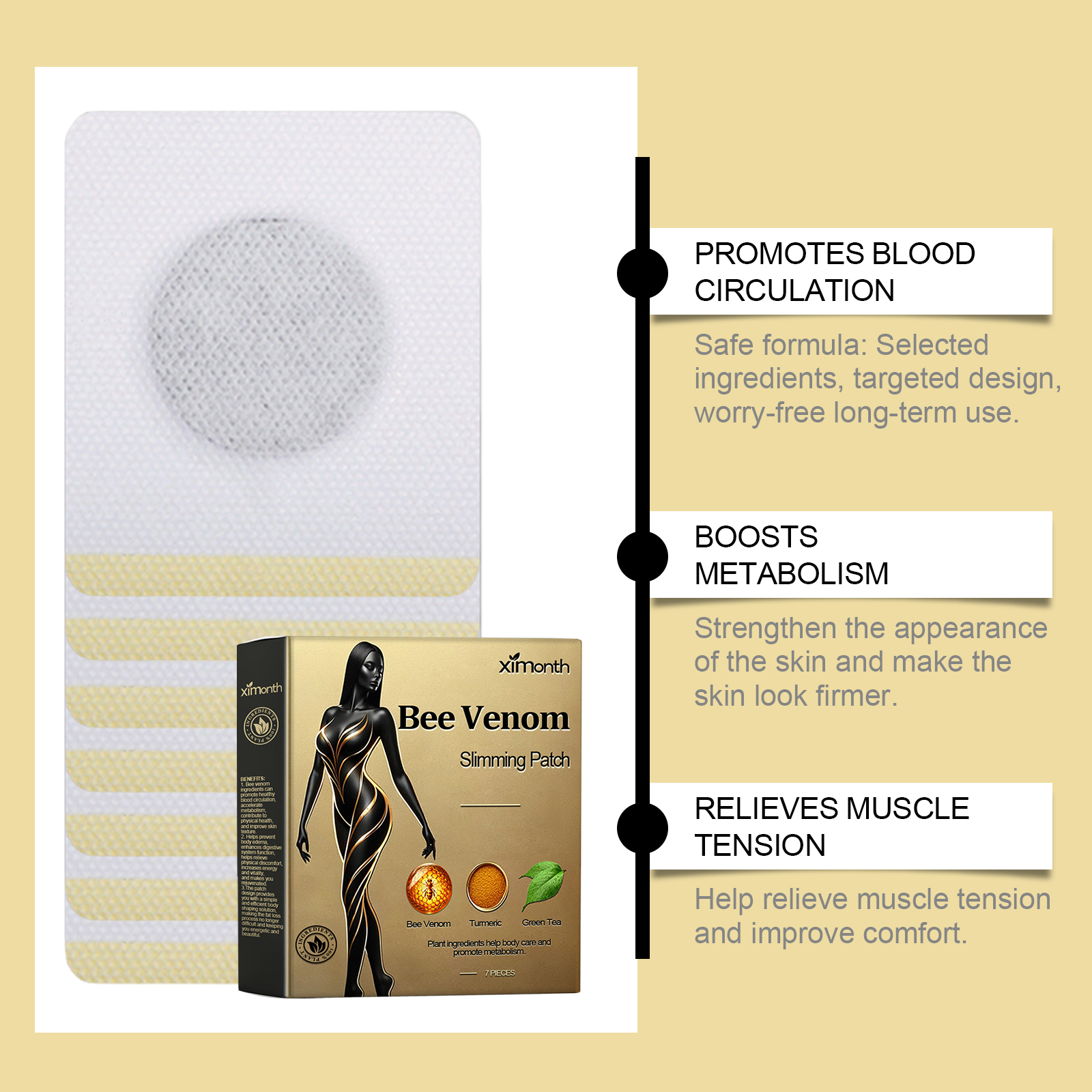 Bee Venom Body Shaping Patches