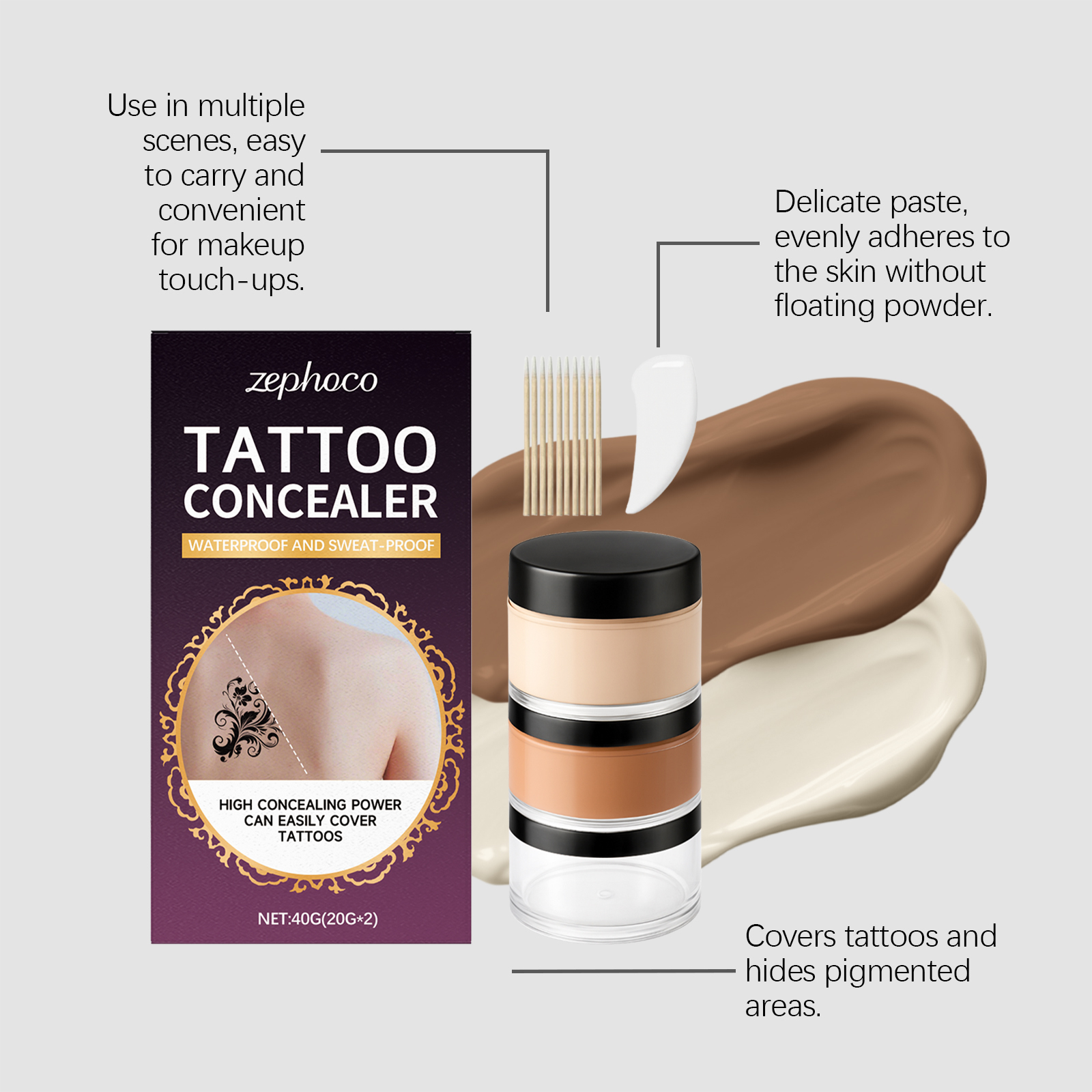 Tattoo Concealer Set