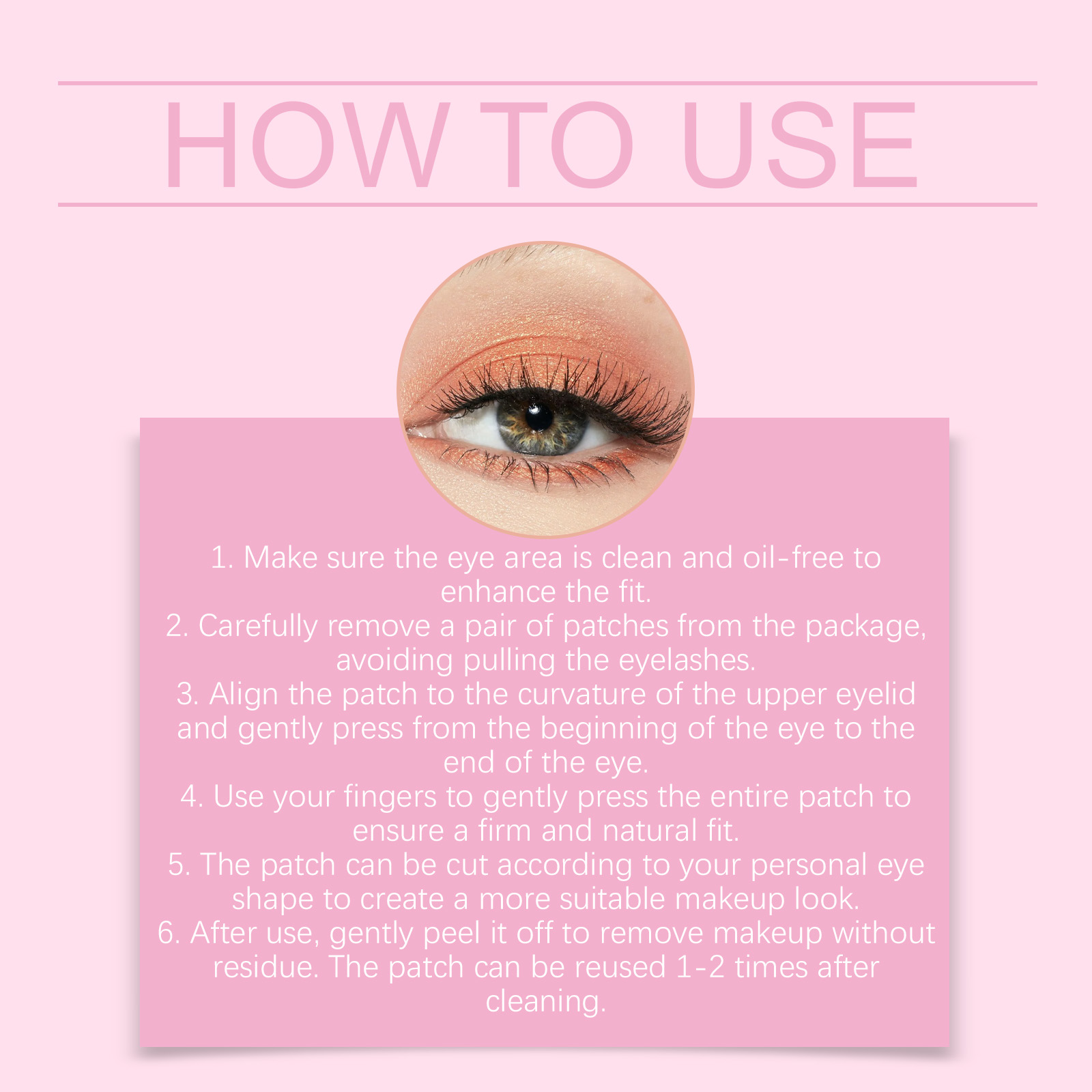 Zephoco Eyeshadow and Eyelash Stickers: Convenient and easy-to-use eye makeup stickers for busy people.-Velvet